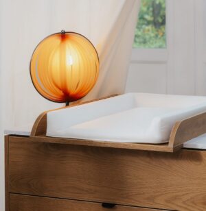 Milan Changing table - oak caramel