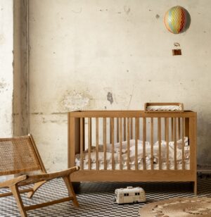 Osaka Crib - 140x70 oak caramel